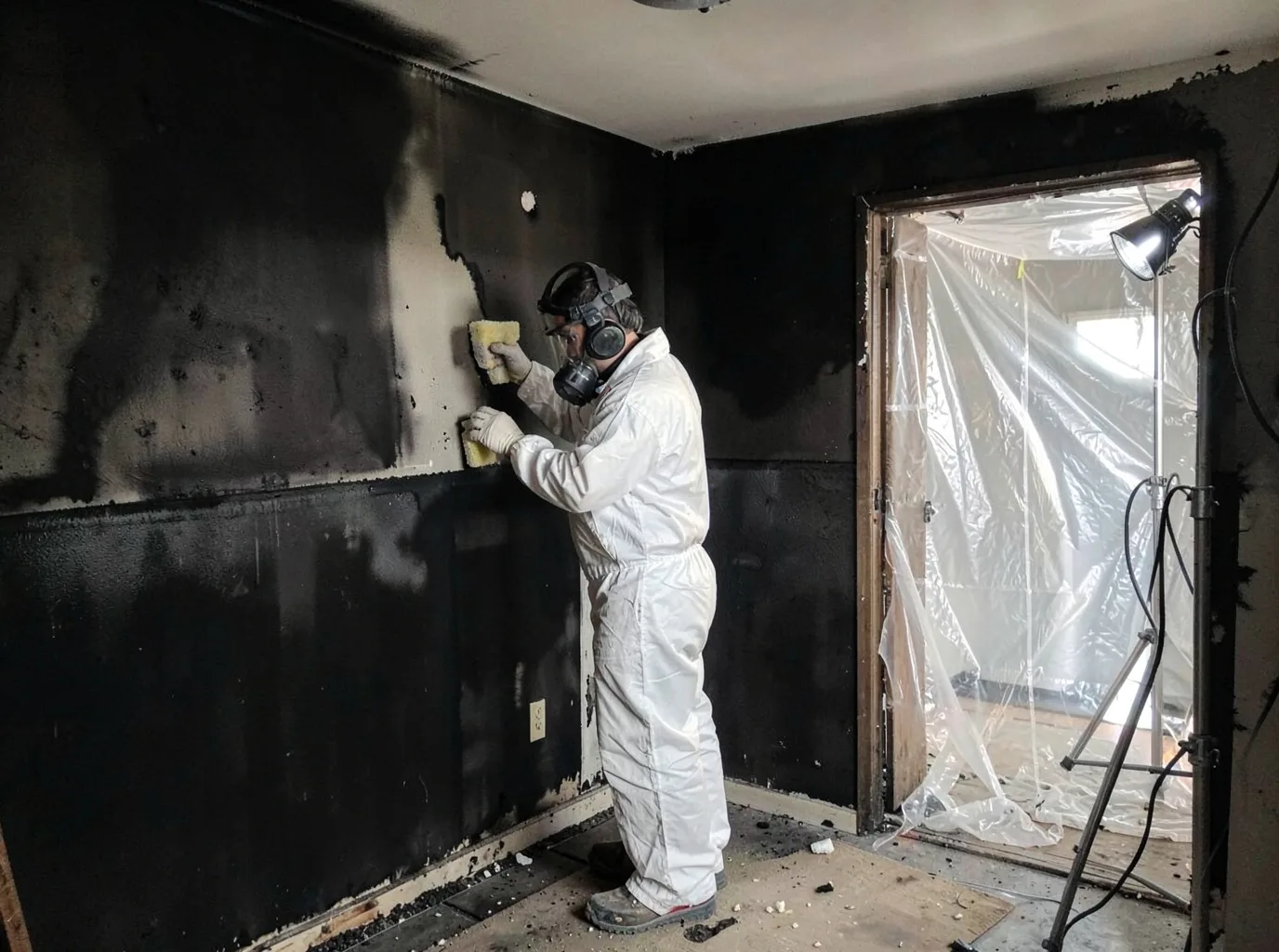 Fire Damage Restoration company in Marshall, NC